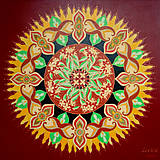  - Mandala Saraca´s Essence Sun (Nepredajný obraz) - 8072154_