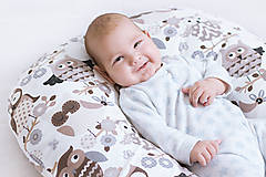 Detský textil - Vankúš na kojenie a polohovanie bábätka - 8073911_