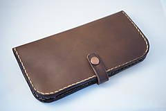 Peňaženky - Dámská kožená peňaženka na želanie - 8073735_