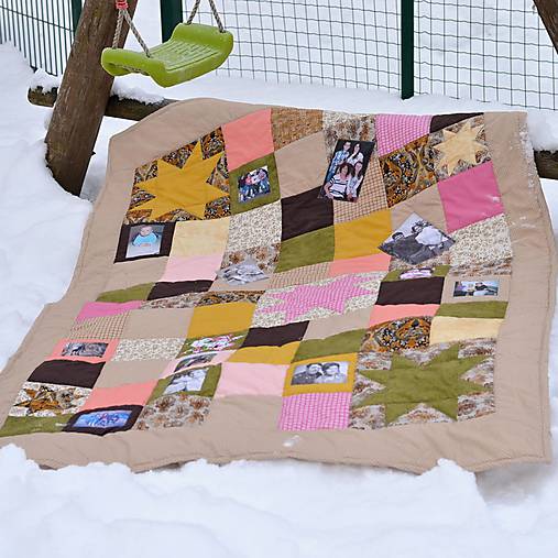 Úžitkový textil - Deka na zelanie pre KostanjevcovaJ - 8077888_