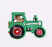 Galantéria - Aplikácia / nažehlovačka traktor - 8084371_
