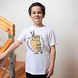 Detské oblečenie - Tričko " Buď udatný a odvážny " - 8086280_