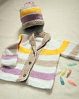 pletená súprava pre dievčatko
