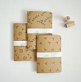 Papiernictvo - 3 zápisníky "Natur II" - 8095162_