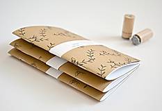 Papiernictvo - 3 zápisníky "Natur II" - 8095165_