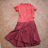 Šaty - Marhuľovo višňové- zľava z 24 - 8101623_