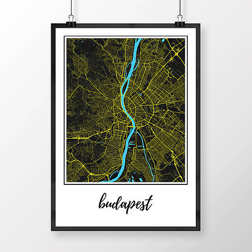 Obrazy - BUDAPEŠŤ, klasická, čierna - 8109195_
