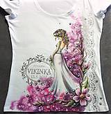 Topy, tričká, tielka - kráľovná ruží - rozlúčkové tričko pre nevestu - 8113413_