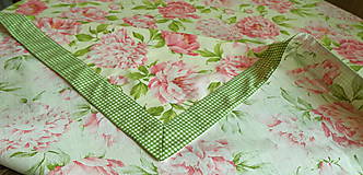 Úžitkový textil - Bavlnený romantický obrus - 8114954_