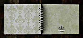 Papiernictvo - Vintage svadobný album/rodinný album BLISS 2 - 8120574_