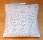 Úžitkový textil - Sneho biela elegancia & folk 1 - 8120800_