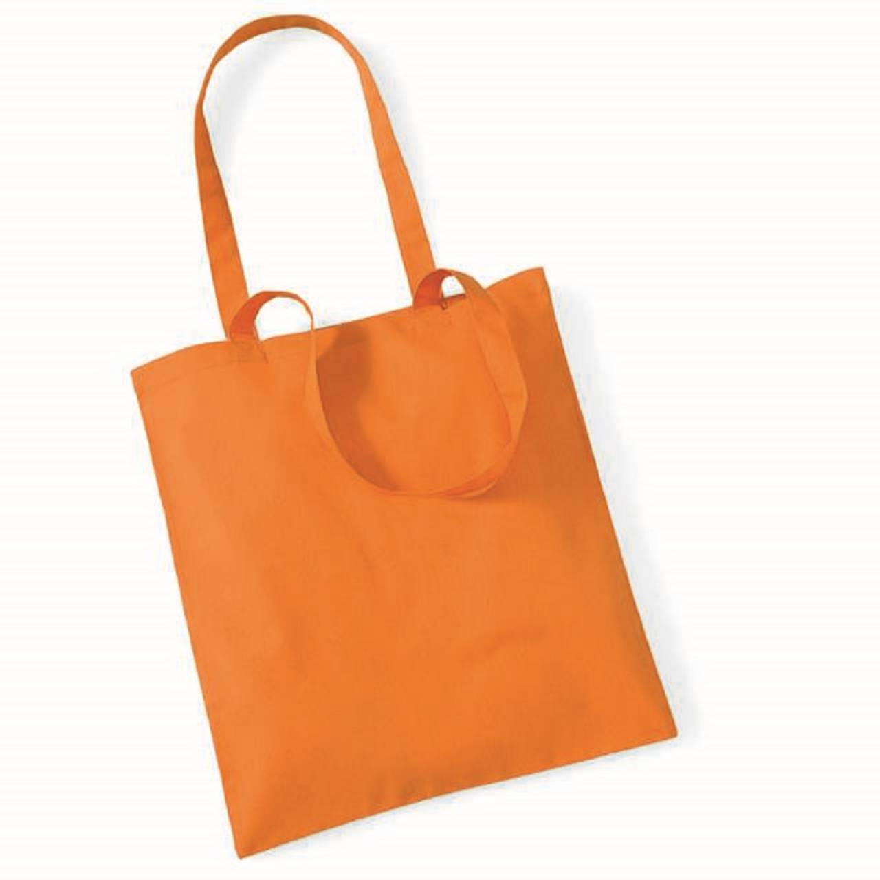 Bavlnená taška Oranžová