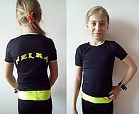 Detské oblečenie - Čierne termo tričko - 8125268_