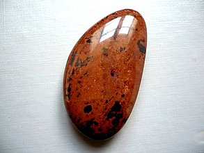 Minerály - Placka - obsidián moka, č.498 - 8127333_
