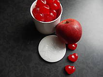 Darčeky pre svadobčanov - Darčeky (nielen) pre svadobných hostí " Červené jabĺčko v oblôčku mám " (Oranžová) - 8139337_