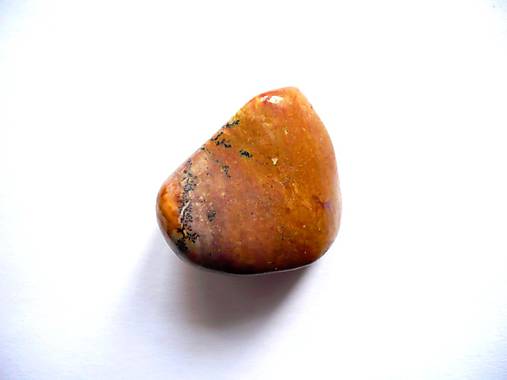 Minerály - Troml. - červený opál 21 mm, č.32 - 8141102_