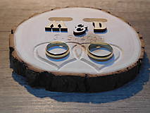 Prstene - vintage svadba/vankúšik pod svadobné prstene XVIII - 8146020_