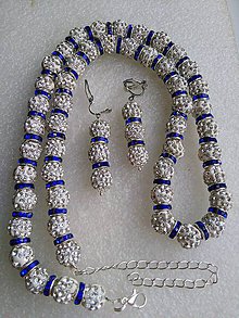 Sady šperkov - set náhrdelník + náušnice SHAMBALLA - 8150397_