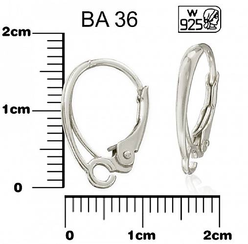 Komponenty - Zatváracie háčiky zo striebra AG925 - 8151200_