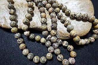 Minerály - Jaspis leopardia koža III 10mm - 8158492_