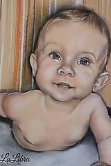 Kresby - Portrét-chlapček - 8172601_