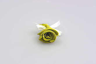 Svadobné pierka - Pierko olivová zelená ruža - 8172237_