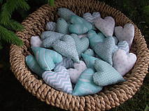 Darčeky pre svadobčanov - Mentolové srdiečká - 8173358_