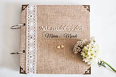 Papiernictvo - "Náš svadobný deň  " na vidiecku nôtu - 8175469_