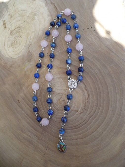 Náhrdelníky - ruženec archanjela Michaela - 8182013_