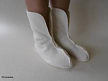 Ponožky, pančuchy, obuv - Ovčie rúno Bandáž na BOLESŤ nôh SNEHULE - 8187875_