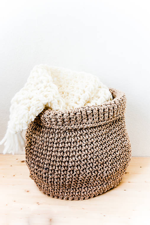  - Sandy Basket... 100% VLNA... darček - 8188205_