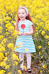 Detské oblečenie - Letné šaty Lollipop - 8190384_