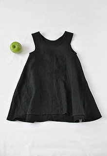 Detské oblečenie - Šaty ELLA čierne - 8194267_
