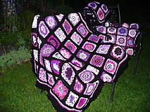 Úžitkový textil - Plná náruč fialového snenia - 8197028_