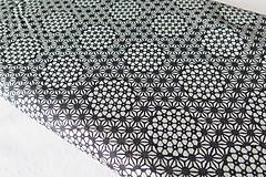 Textil - dizajnová bavlnená látka geometrický vzor - 8202907_
