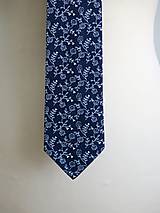 Pánske doplnky - pánska kravata folk III. - 8216536_