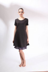 Sukne - COCA -bavlněná pruhovaná sukně - 8216765_