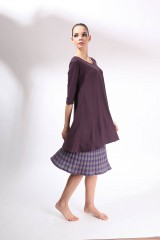 Sukne - COCA -bavlněná pruhovaná sukně - 8216776_