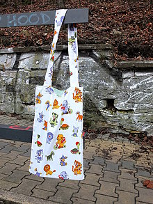 Nákupné tašky - taška s dětskými obrázky - 8221120_