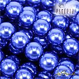 Korálky - Voskované perly - ESTRELA - modrá 12395 (č.14) - 8237358_