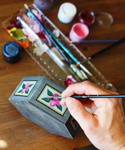 Šperkovnica "Šípková Ruženka" - S