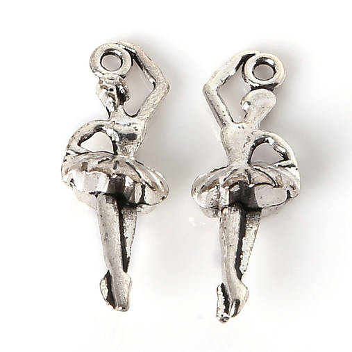 Komponenty - Prívesok Baletka 27x10mm - 8240309_