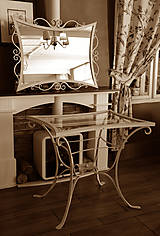 Nábytok - kovaný nábytok vintage style - 8243489_