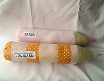Detský textil - Ceruzka s menom 50cm - 8246584_