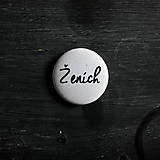  - Svadobný odznak jednoduchý - 8256044_
