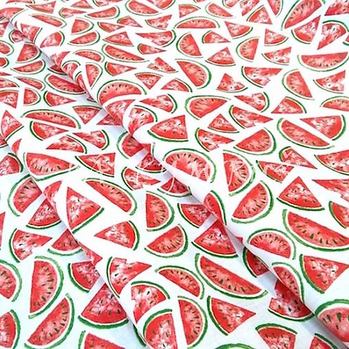 Detský textil - Melóny - posledná šanca na 1 stranu podložky - 8258917_