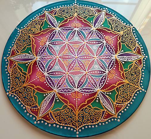 Mandala Cesty K Vnutornej Mudrosti Mandalybyreni Sashe Sk Handmade Dekoracie