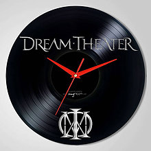 Hodiny - Dream Theater - vinylové hodiny (vinyl clocks) - 8263953_