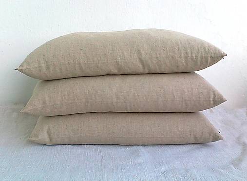Úžitkový textil - FILKI funkčný šupkový vankúš na spanie 45 cm (poloľanový šírka 25 cm) - 8266720_