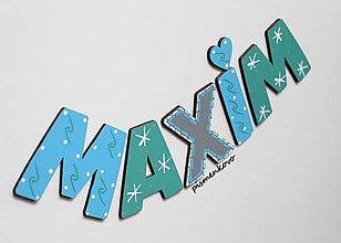 Tabuľky - MAXIM 6 cm písmená - 8281566_